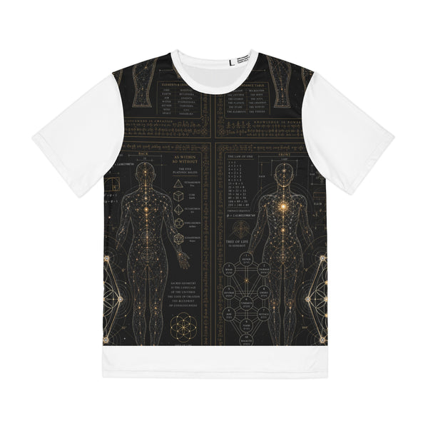 Men's Sacred Geometry Pyjama Top — Sacred Blueprint