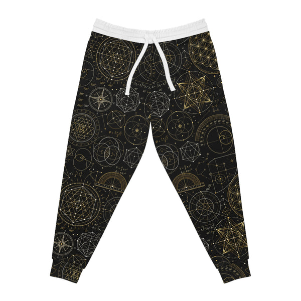 Sacred Geometry Joggers — Cosmic Blueprint
