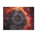 Sacred Geometry Blanket — Gamma Cygni Nebula
