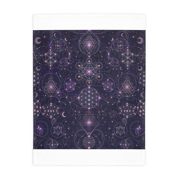 Sacred Geometry Blanket — Celestial Weave