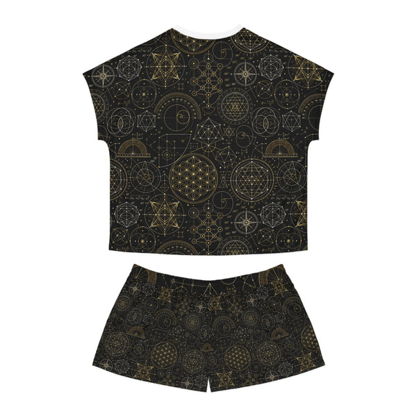 Women's Sacred Geometry Pyjama Set — Origin Universe