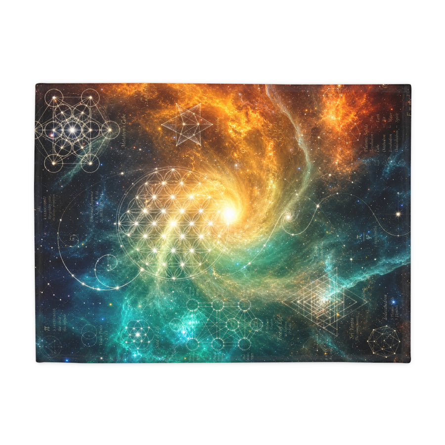 Sacred Geometry Blanket — Cat's Eye Nebula