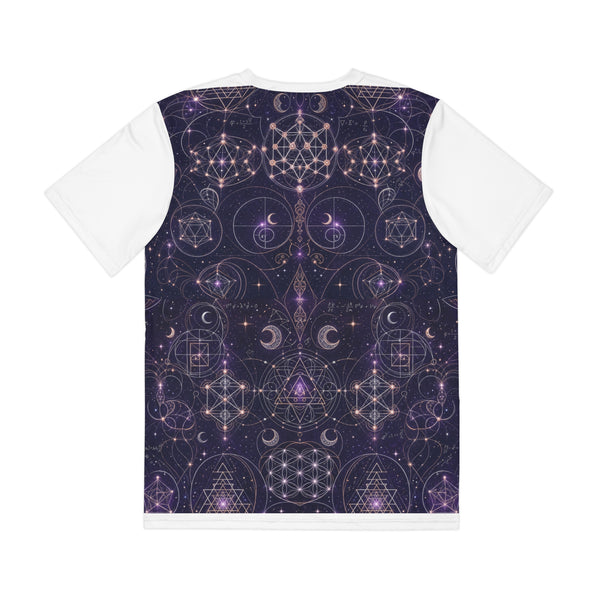 Men's Sacred Geometry Pyjama Top — Celestial Weave