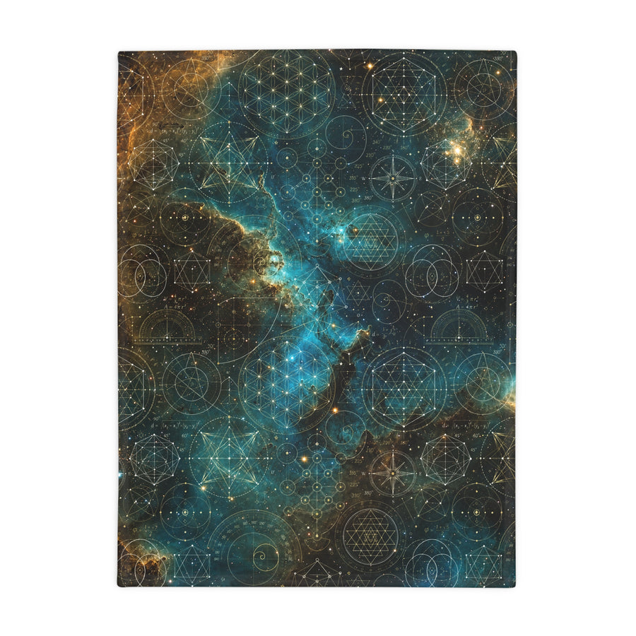 Sacred Geometry Blanket — Stingray Nebula