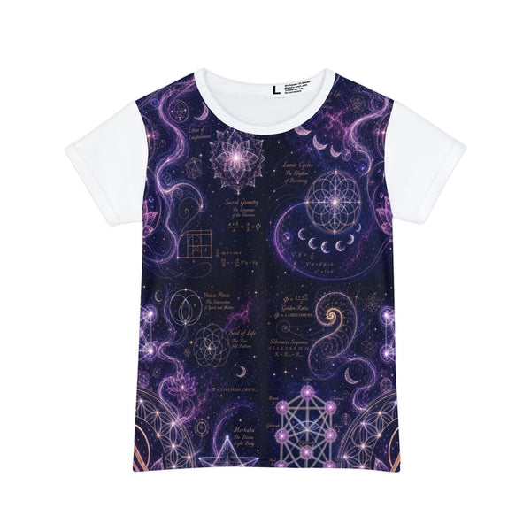 Women's Sacred Geometry Pyjama Top — Divine Origin