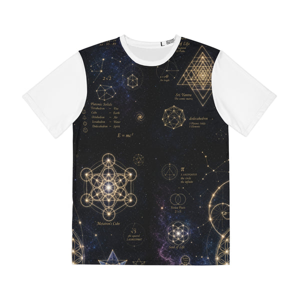 Men's Sacred Geometry Pyjama Top — Cosmic Constellation