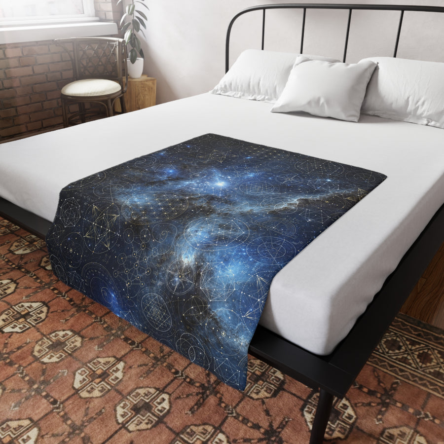 Sacred Geometry Blanket — Horsehead Nebula