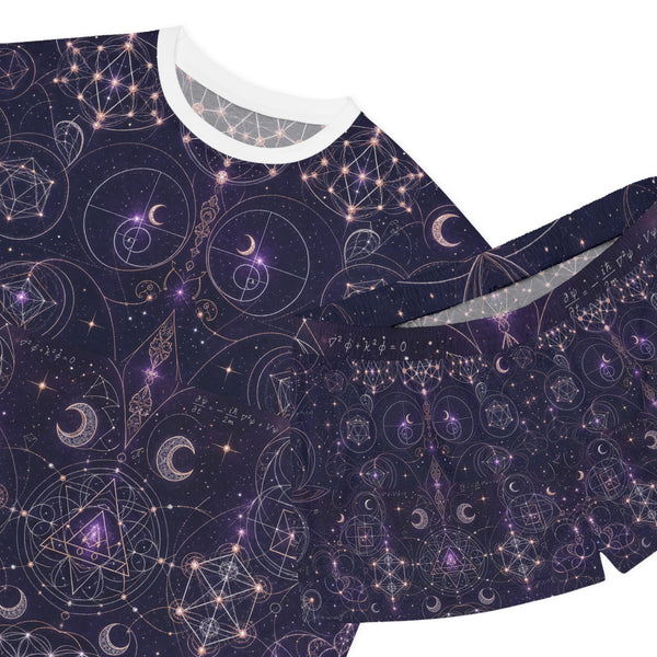 Women's Sacred Geometry Pyjama Set — Celestial Weave