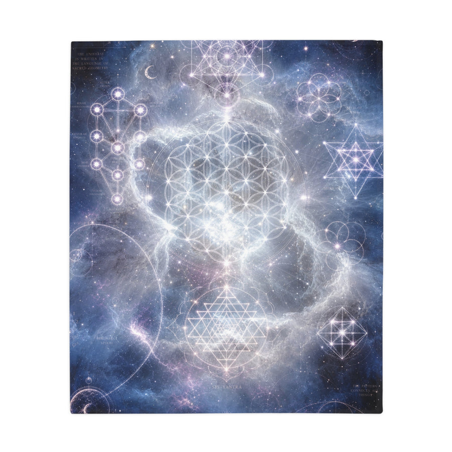 Sacred Geometry Blanket — Eskimo Nebula