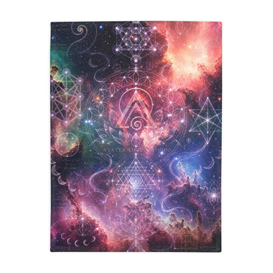 Sacred Geometry Blanket — Omega Nebula