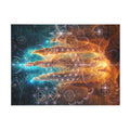 Sacred Geometry Blanket — Butterfly Nebula