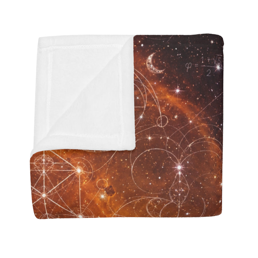 Sacred Geometry Blanket — Heart Nebula