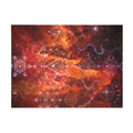 Sacred Geometry Blanket — Red Spider Nebula