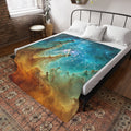 Sacred Geometry Blanket — Bubble Nebula