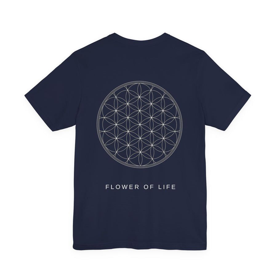 Flower of Life Tee — Navy