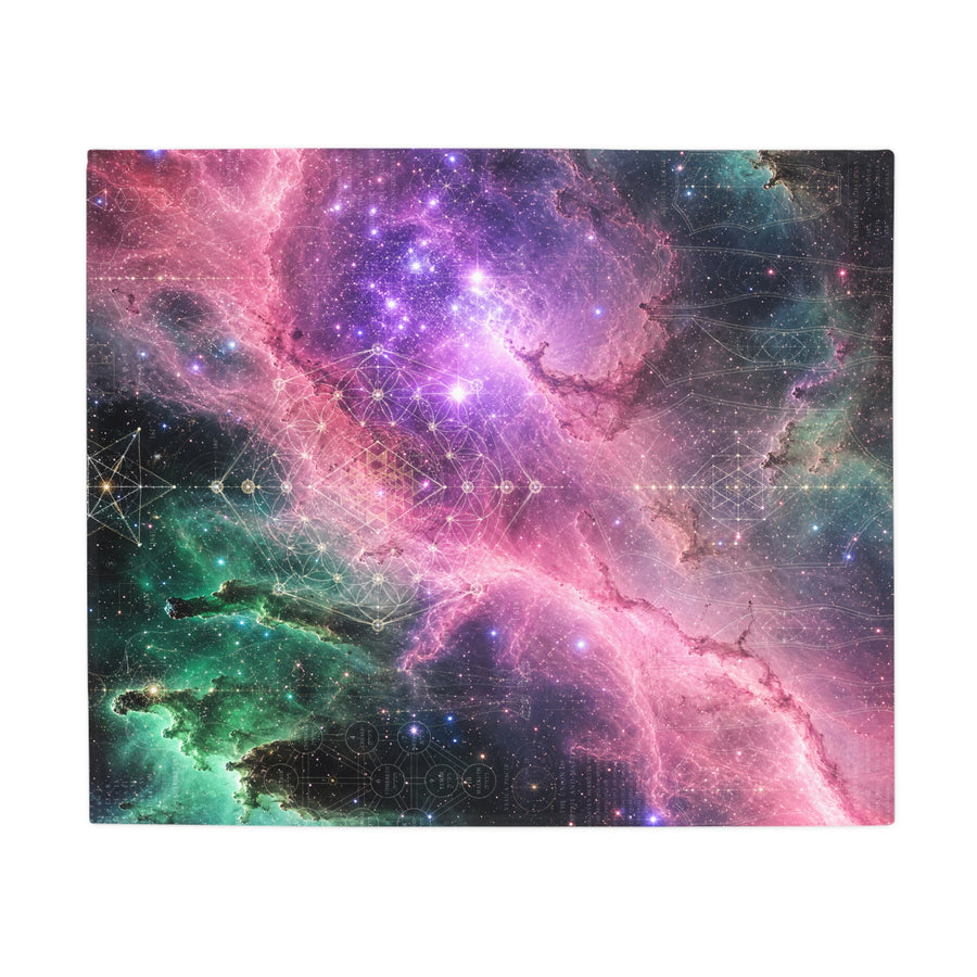 Sacred Geometry Blanket — Pillars of Creation