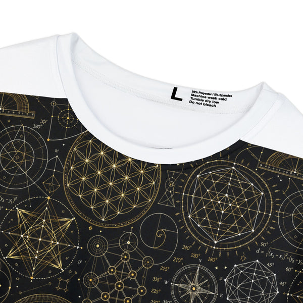Women's Sacred Geometry Pyjama Top — Origin Universe