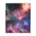Sacred Geometry Blanket — Lagoon Nebula