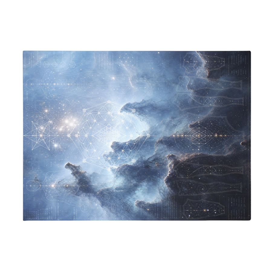 Sacred Geometry Blanket — Dumbbell Nebula
