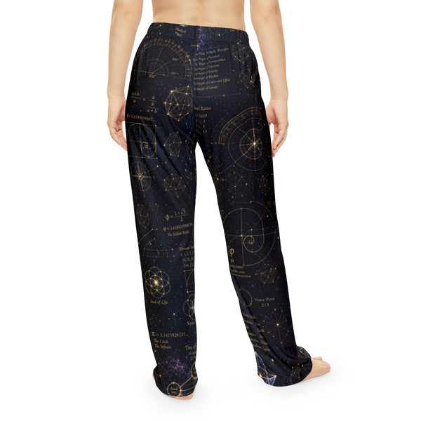 Women's Sacred Geometry Pyjama Pants — Cosmic Blueprint