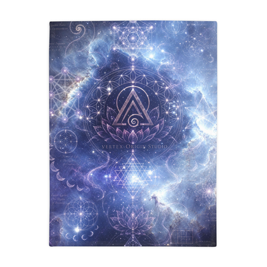 Sacred Geometry Blanket — Witch Head Nebula
