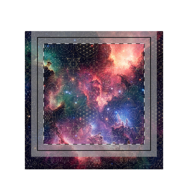 Sacred Geometry Throw Pillow Case - Origin Universe