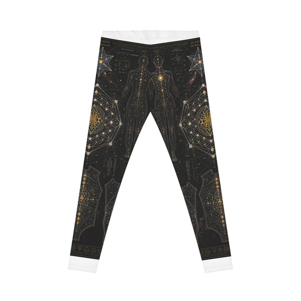 Women's Sacred Geometry Leggings — Sacred Blueprint