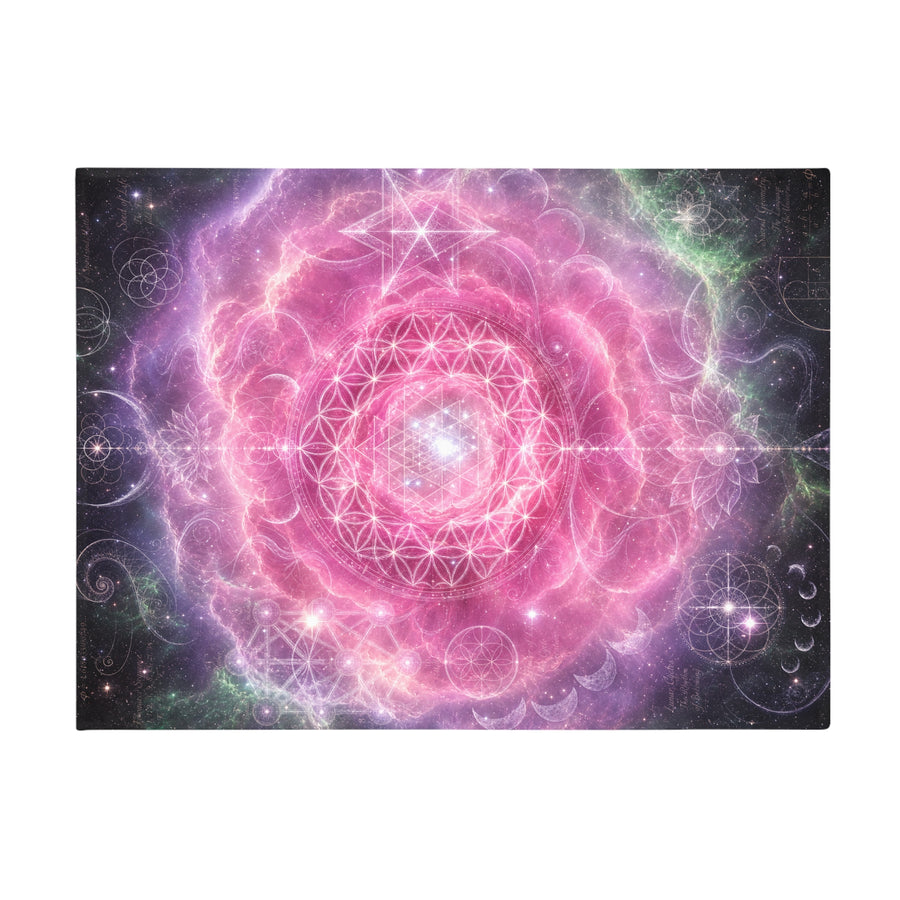Sacred Geometry Blanket — Carina Nebula