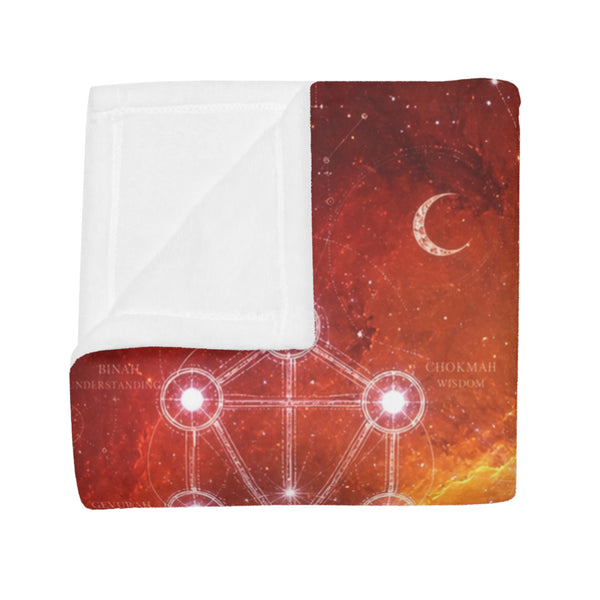 Sacred Geometry Fleece Blanket - Soul Nebula
