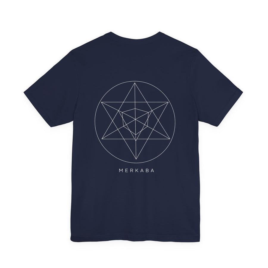Merkaba Tee — Navy