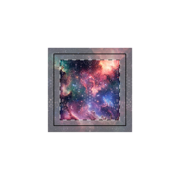 Sacred Geometry Throw Pillow Case - Celestial Weave