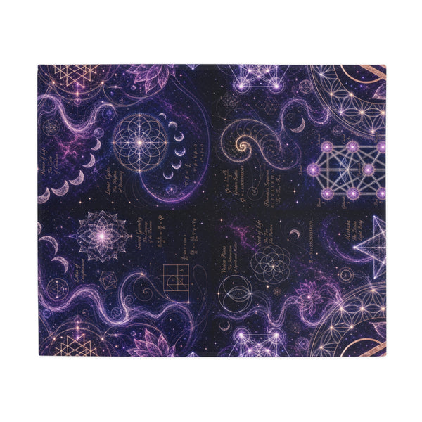 Sacred Geometry Blanket — Divine Origin [SAMPLE]