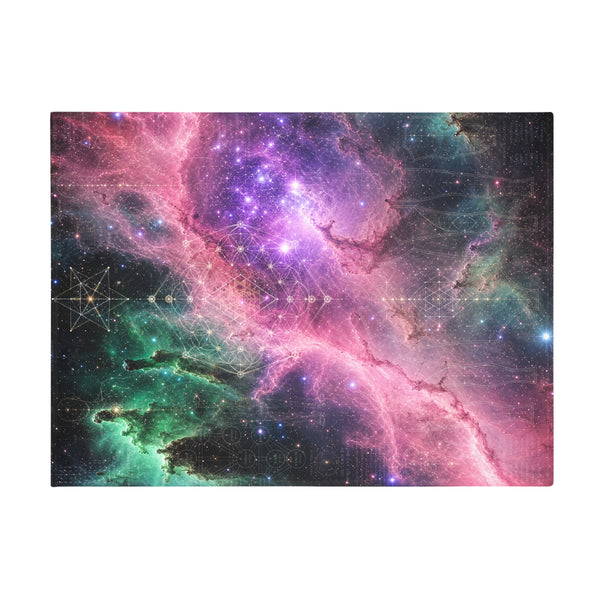 Sacred Geometry Fleece Blanket - Pillars of Creation