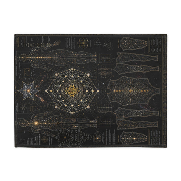 Sacred Geometry Blanket — Sacred Blueprint