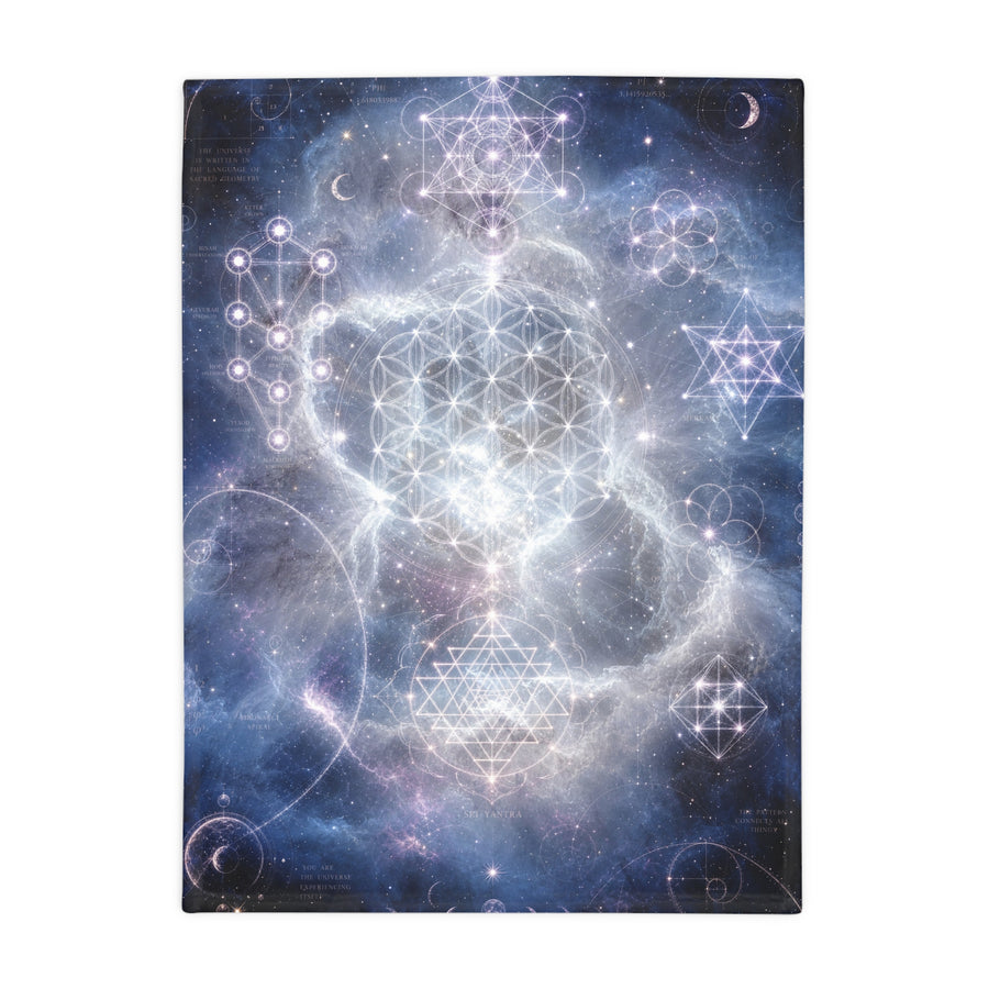 Sacred Geometry Blanket — Eskimo Nebula