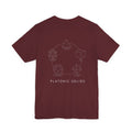 Platonic Solids Tee — Maroon