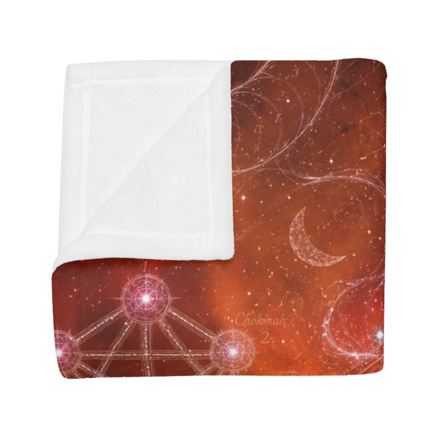Sacred Geometry Blanket — Red Spider Nebula