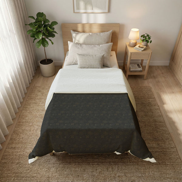 Sacred Geometry Cotton Duvet Cover - Origin Universe