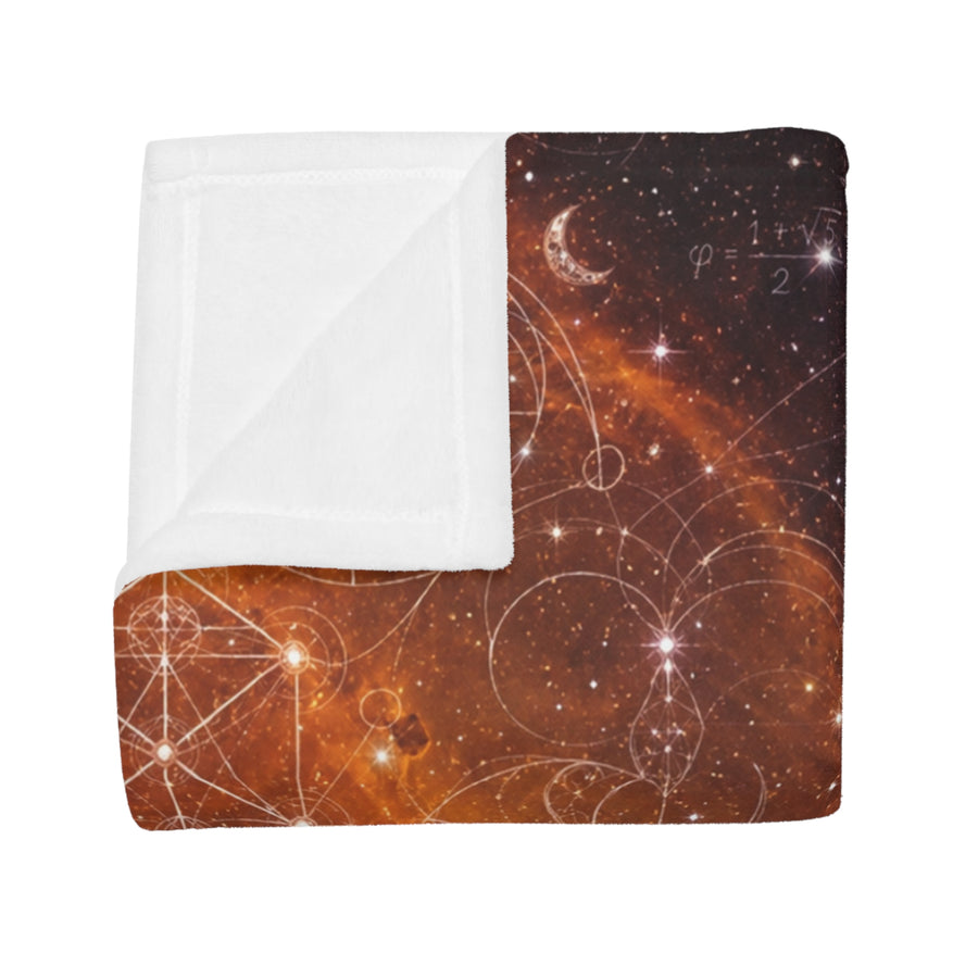 Sacred Geometry Blanket — Heart Nebula