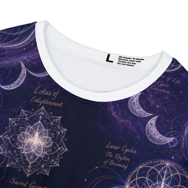 Women's Sacred Geometry Pyjama Top — Sacred Bloom