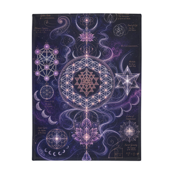 Sacred Geometry Blanket — Sacred Bloom