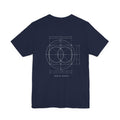 Vesica Piscis Tee — Navy