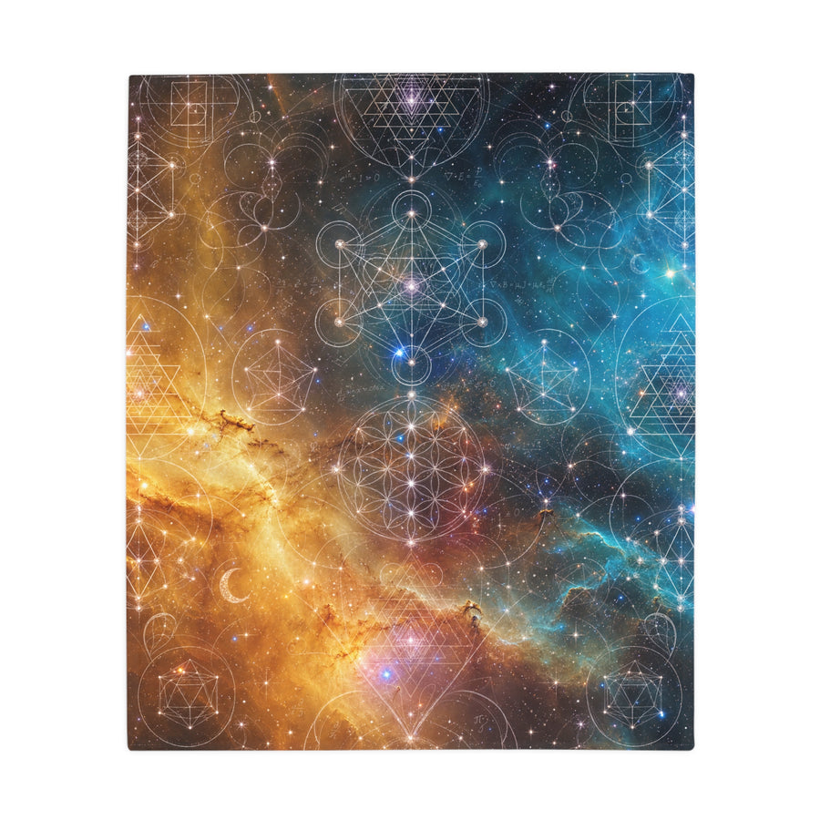 Sacred Geometry Blanket — Helix Nebula