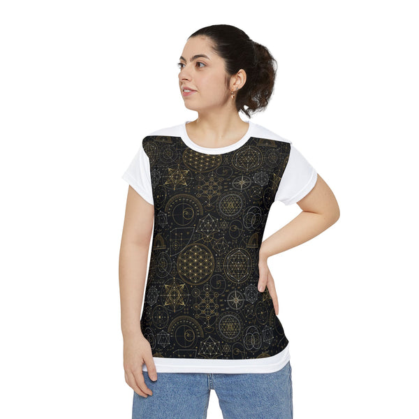 Women's Sacred Geometry Pyjama Top — Origin Universe