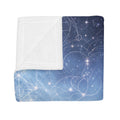 Sacred Geometry Blanket — Blue Snowball Nebula