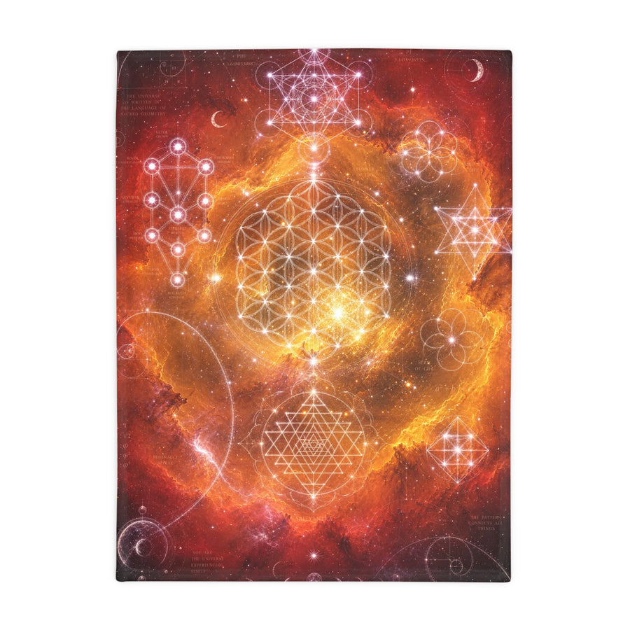 Sacred Geometry Blanket — Soul Nebula