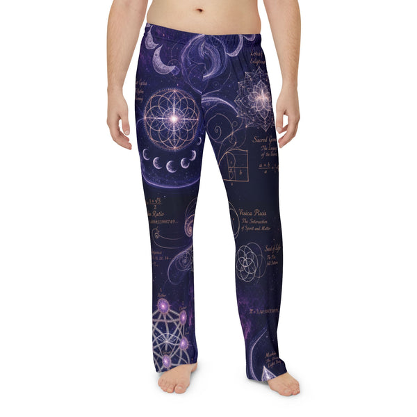 Men's Sacred Geometry Pyjama Pants — Sacred Bloom