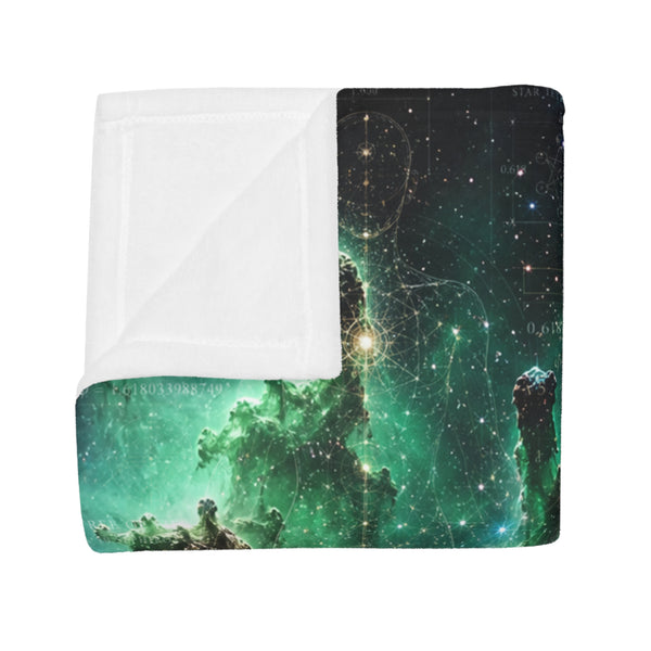Sacred Geometry Fleece Blanket - Pillars of Creation