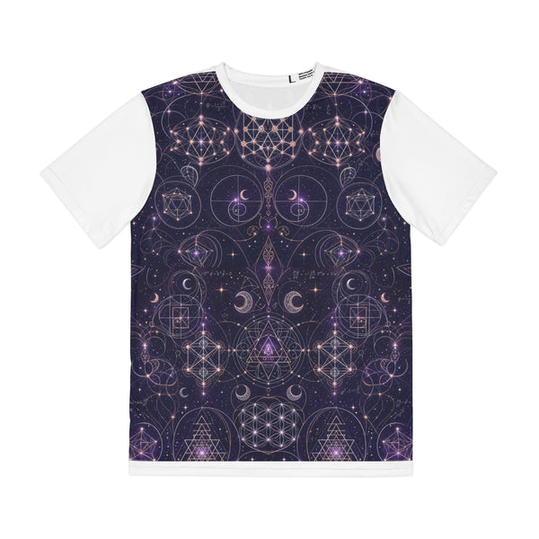 Men's Sacred Geometry Pyjama Top — Celestial Weave