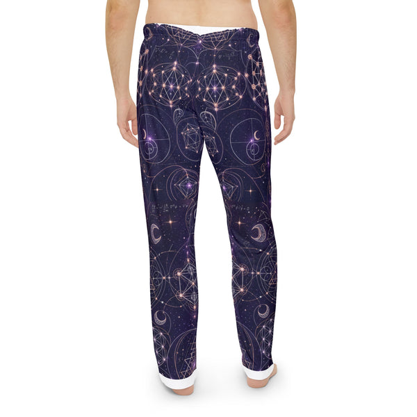 Men's Sacred Geometry Pyjama Pants — Celestial Weave